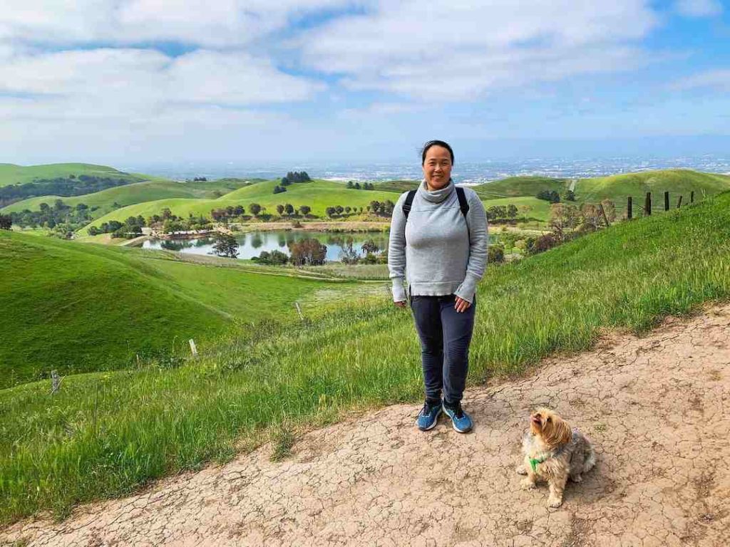 dog hiking in Bay Area | Ed R. Levin County Park