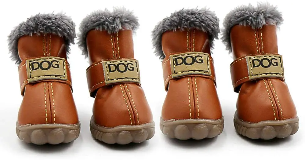 CMNNQ Snow Small Dog Boots