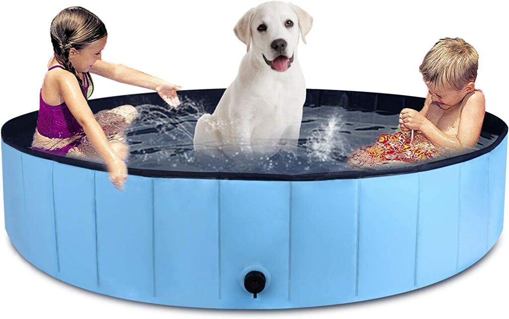 MorTime Foldable Dog Pool Portable