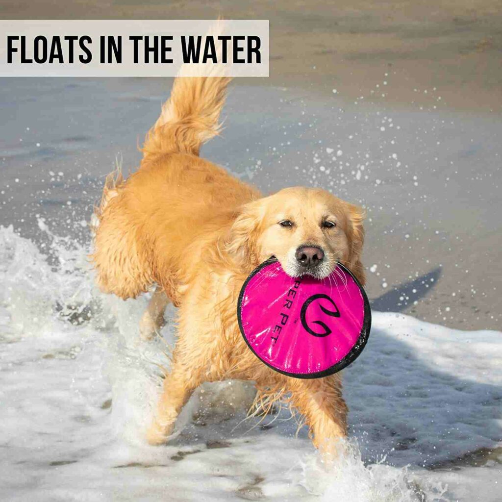 dog water toys_Hyper Pet Flippy Flopper Dog Frisbee